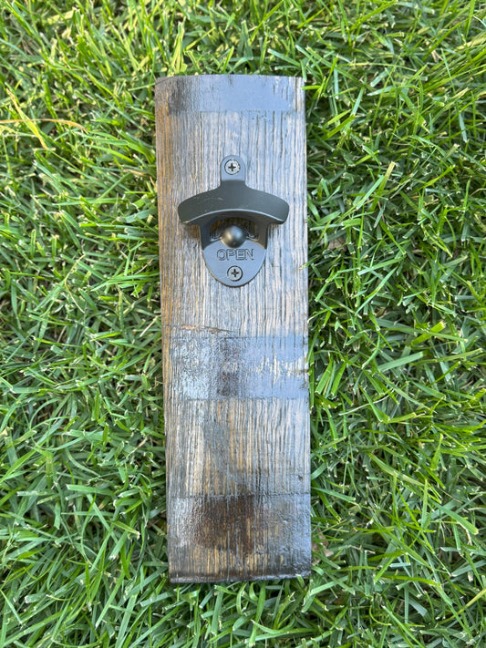 Bourbon/Whiskey Barrel Bottle Opener