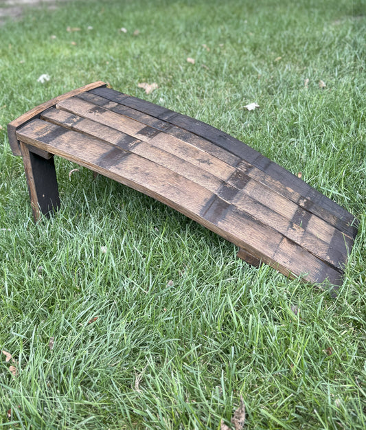 Bourbon/Whiskey Barrel Footrest/Ottoman